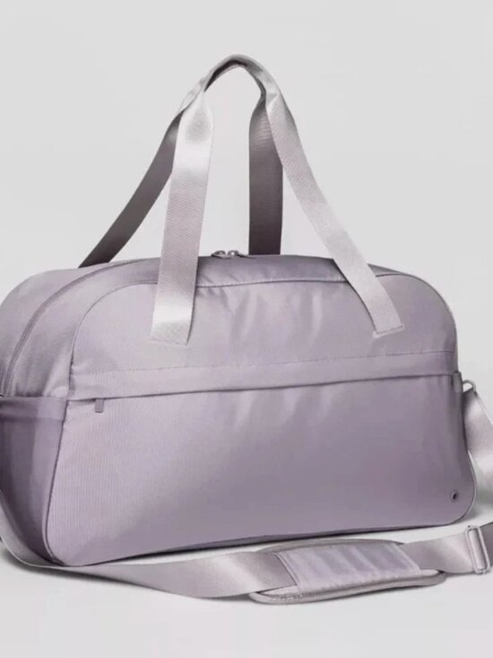all in motion Handbags - Women's Lavender Travel Duffel Bag - Lightweight Weekend Bag